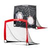2 in 1 Twin Pop-Up Soccer Goal w/LED Light