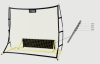 2- In- 1 Soccer Return Net and Rebound Board