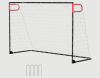 8 x 5FT Foldable Metal Soccer Goal