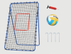 Volleyball Rebound Net Set  
