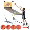 Height- Adjustable Youth Dual Shot Basketball Arcade